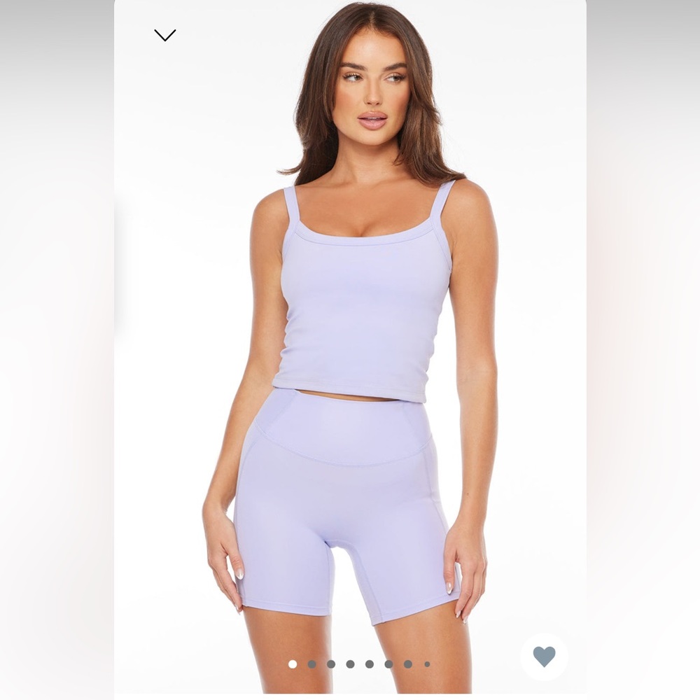 Crop Shop Boutique Serenity NWT Maya Tank Lilac Frost size Large